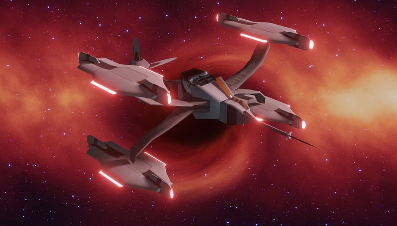 Time travel spaceship